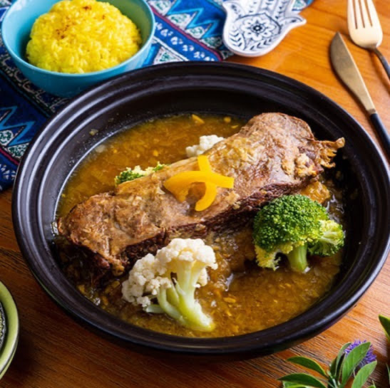 Tajin Moroccan spiced beef ribs